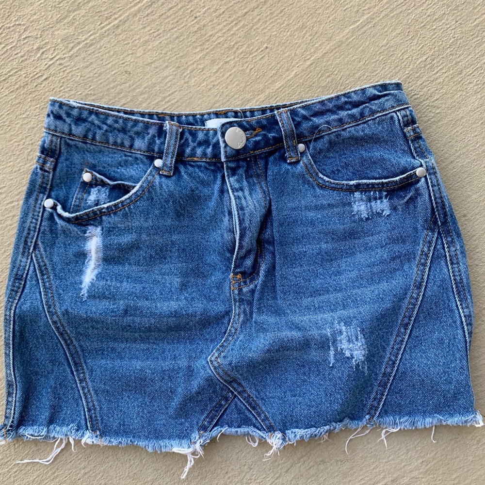 Denim Skirt